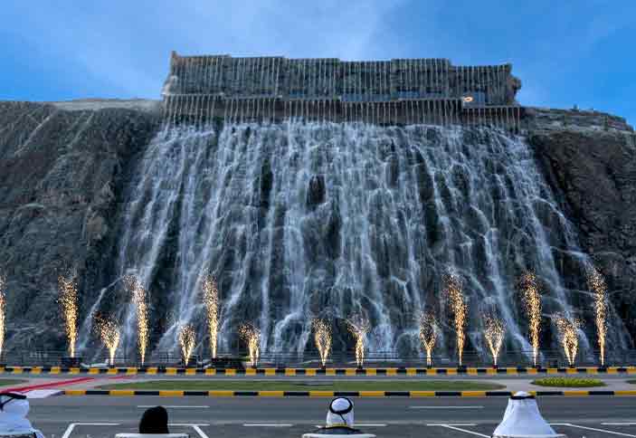 Khorfakkan Waterfalls Dubai